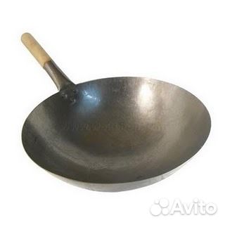 Вок 30 см. Сковорода. Профессиональный вок 30 см