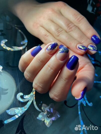 Покрытие гель-лаком,маникюр