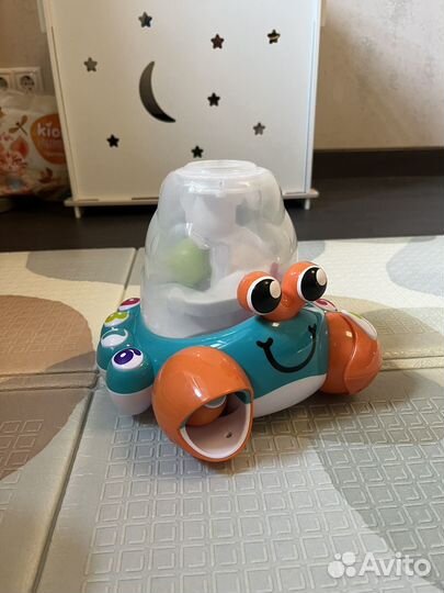 Auby краб интерактивная игрушка для малышей