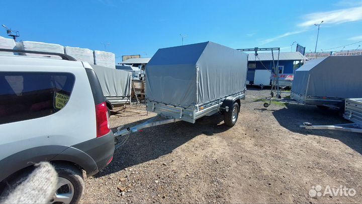 Прицеп 17.025 с тентом аэро 150 см. Есть рассрочка