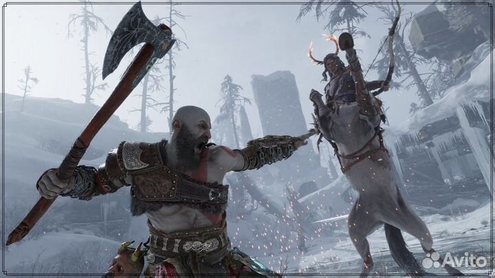 Игры для приставок ps4 ps5 God of war ragnarek