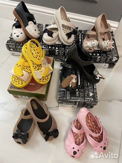 Туфли босоножки для девочки Mini Melissa