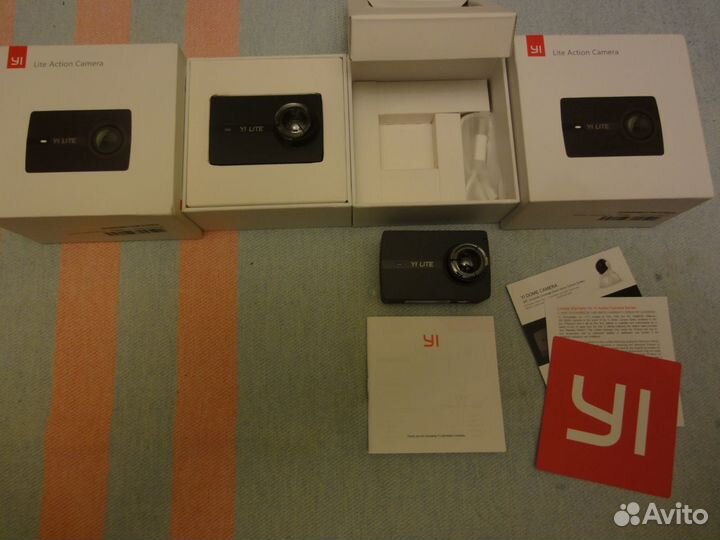 Камера Xiaomi YI Lite,UHD 4K,черная,новая