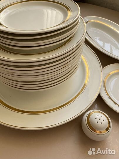 Набор столовой посуды тарелки зик Конаково СССР