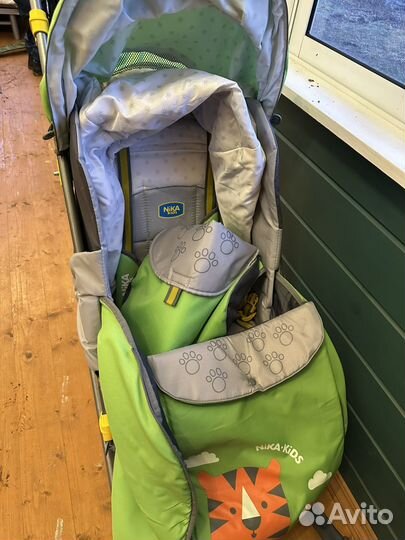 Санки коляска ника