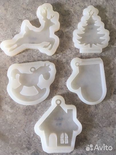 Силиконовые формы для эпоксидной смолы