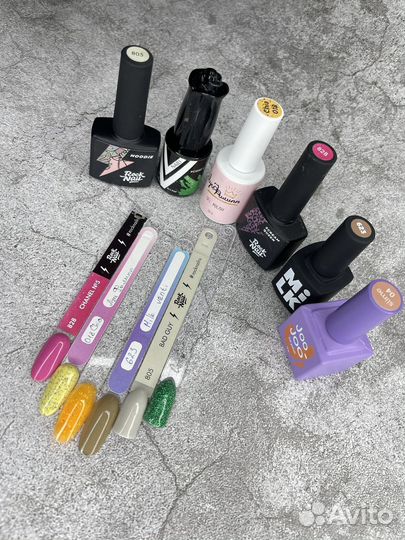 Гель лаки для маникюра