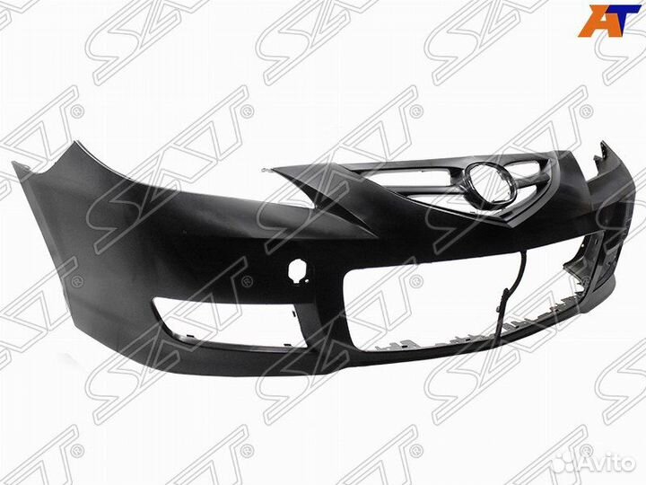 Бампер передний mazda 3 /axela 06-08 4D sport type