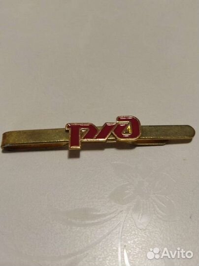Заколка для галстука ржд