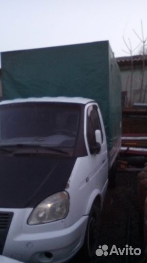 Каркас с задними воротами и тентом на Газель