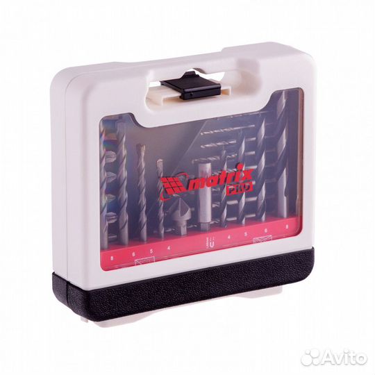 Набор сверл комбинированный, сверла по металлу 1-6