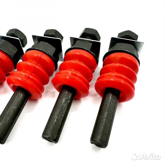 Направляющие суппорта Ваз 2108 (красный силикон)