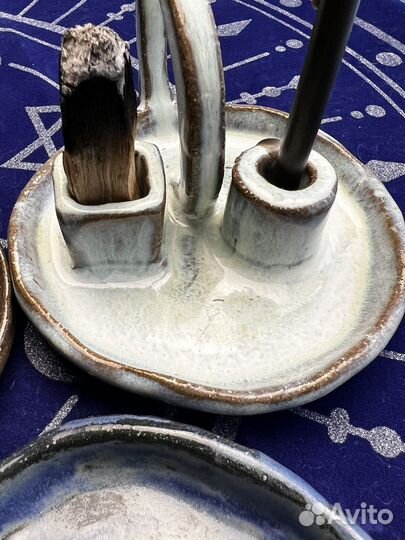 Подсвечник керамика ручная работа