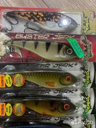 Джерки Strike Pro Buster Jerk,Big Band,Guppie Jr