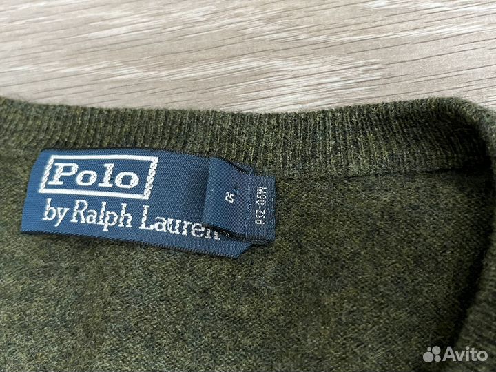 Polo Ralph Lauren XL пуловер из шерсти мериноса