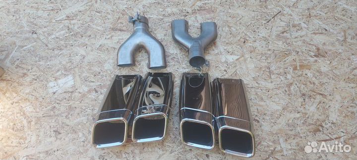 Насадки на выхлоп range rover vogue L405 2013+ SVO