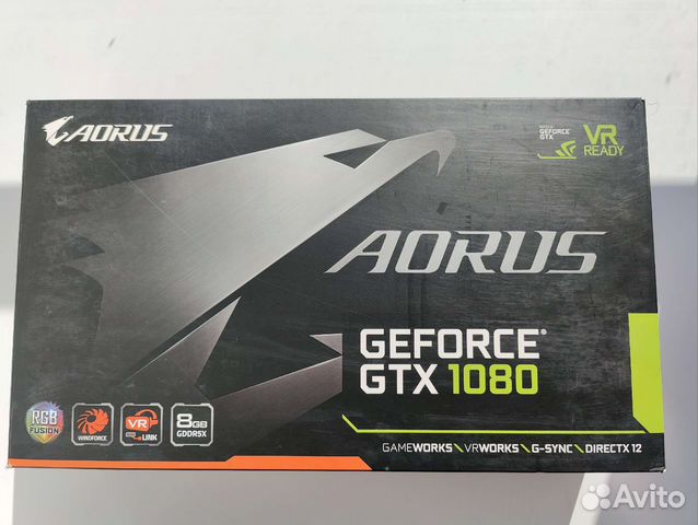 Видеокарта GTX 1080 Aorus