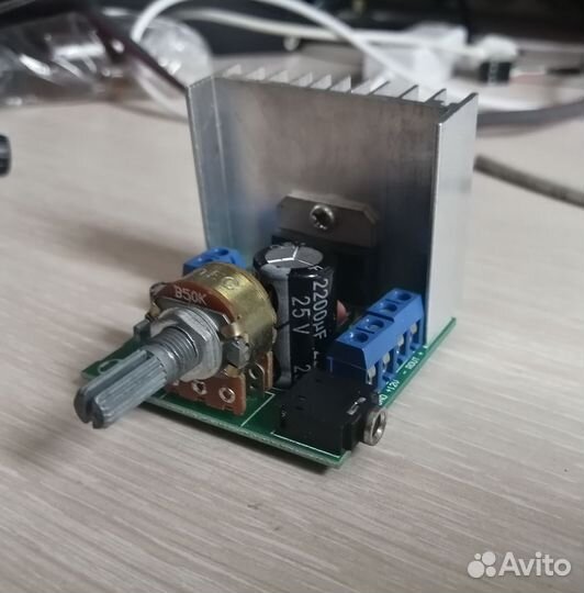 Плата усилителя на tda7297