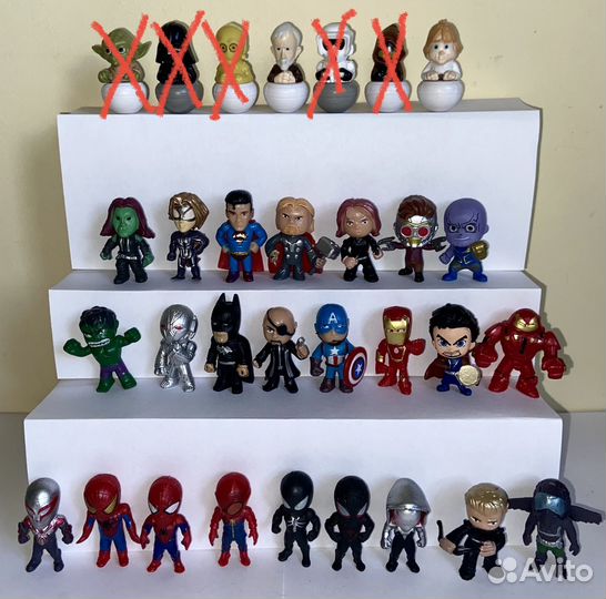 Киндеры и нет Звездные войны Марвел Черепашки