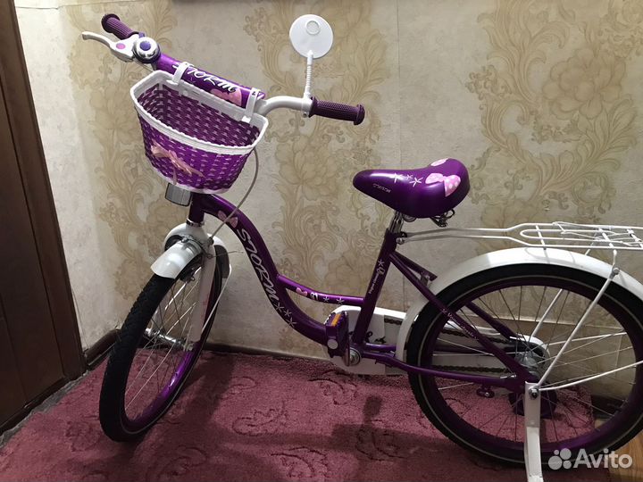 Велосипед взрослый женский с корзиной