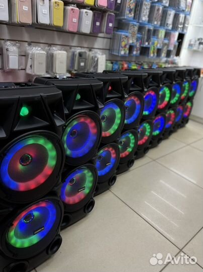 Bluetooth колонка zqs8210w 70см