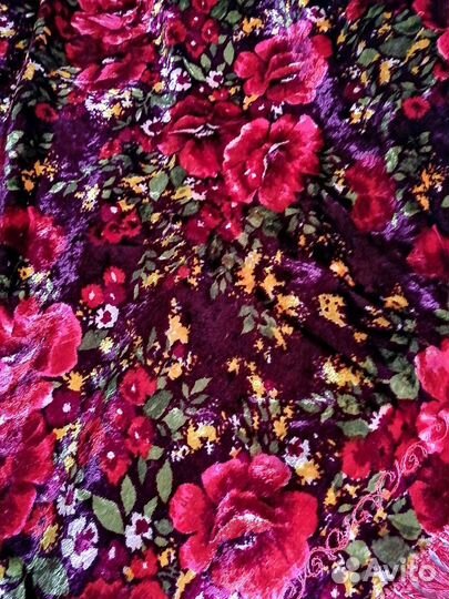 Скатерть плюшевая СССР