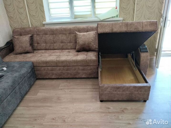 Угловой диван раскладной в наличии не б/у