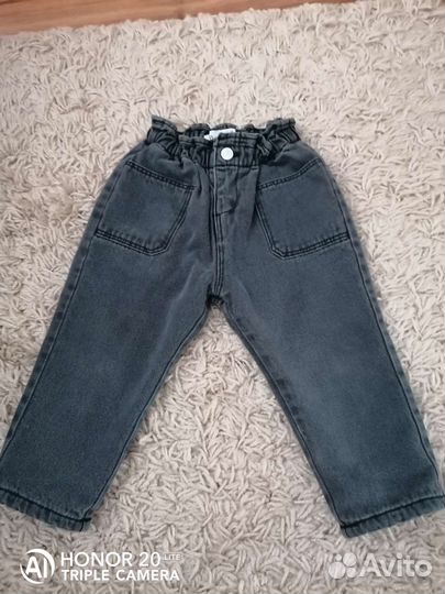 Джинсы zara для девочки