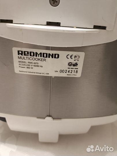 Мультиварка redmond RMC-M70