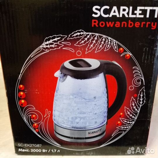 Электрический чайник скарлет