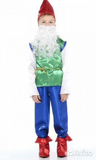 Карнавальный костюм гном, гномик, эльф