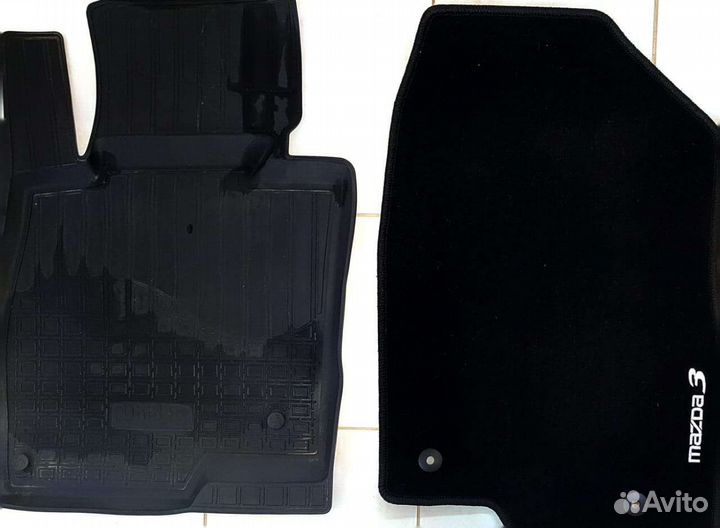 Ковры резиновые Mazda 3 BM 2013 - 2017 г.в