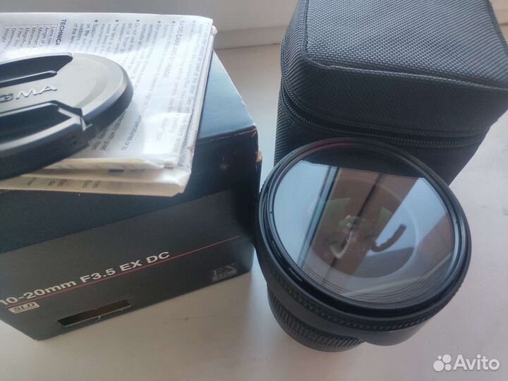 Sigma EX 10-20mm f/3.5 canon