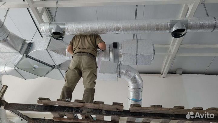 Монтаж кондиционеров вентиляции