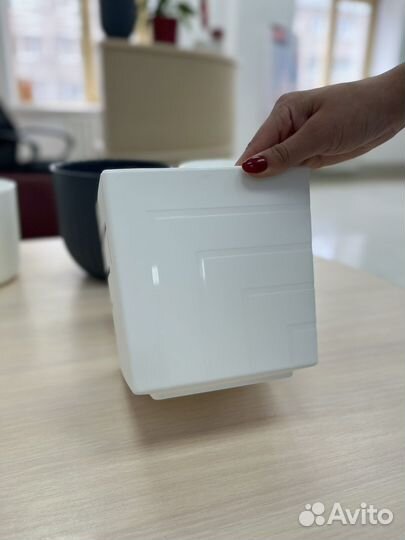 Цветочные горшки пластик