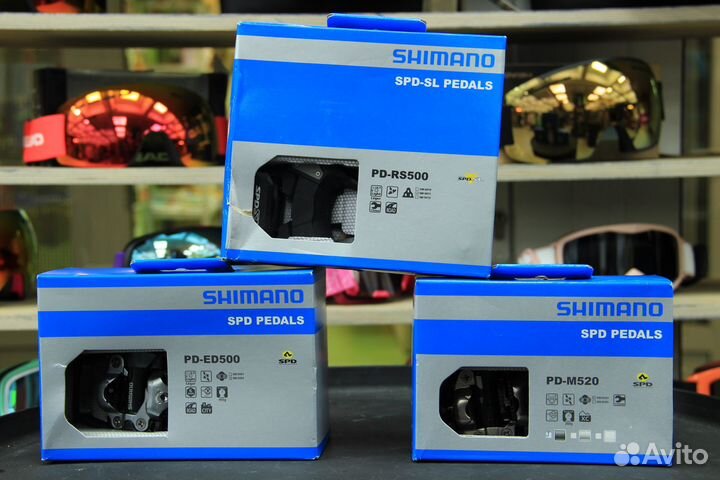 Педали контактные Shimano PD-M520