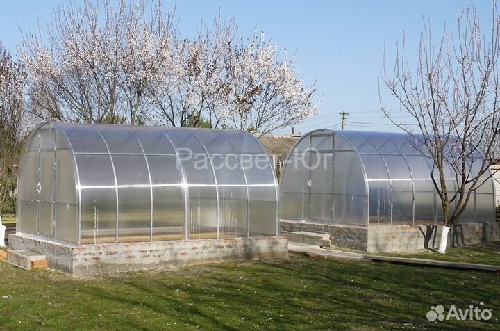 Теплица с поликарбонатом 4мм