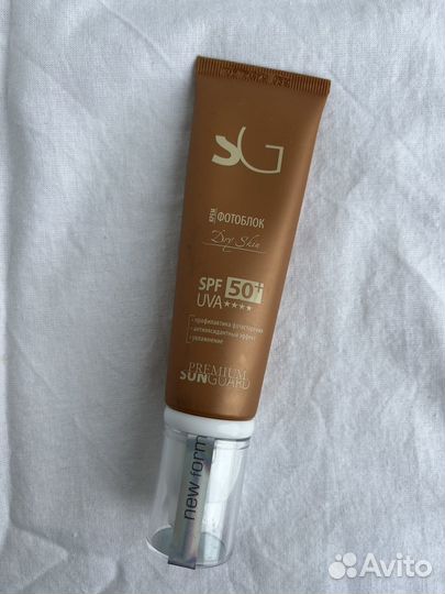 Солнцезащитный крем для лица spf50 Premium