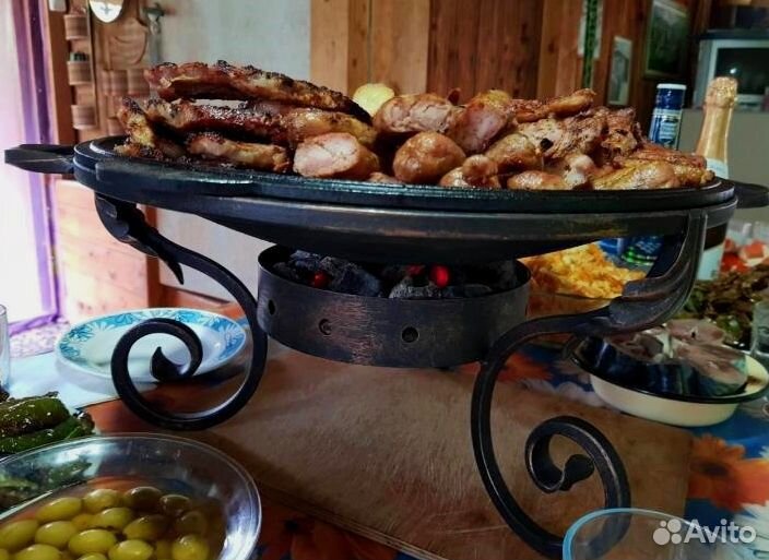 Садж чугунный узбекский Наманган