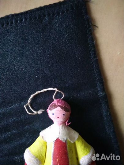 Елочная игрушка из папье-маше 