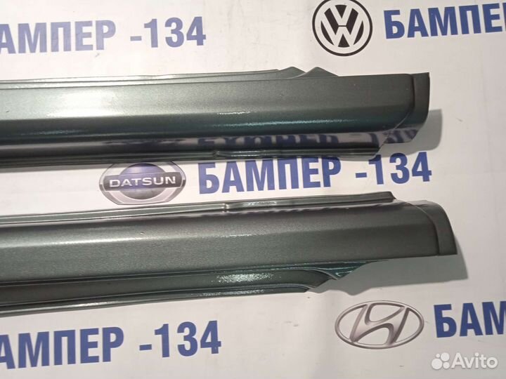 Накладки на пороги Лада Калина 1 Совиньон -650