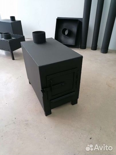 Печь буржуйка 300х380х500