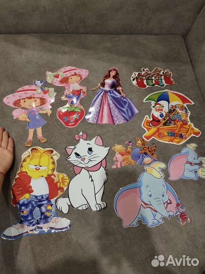 Наклейки разные