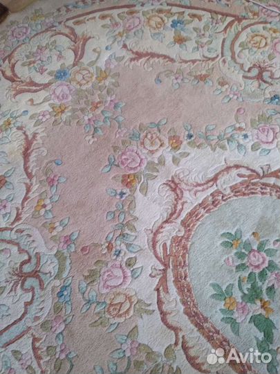 Ковер вьетнамский чистошерстяной 2х3 овал