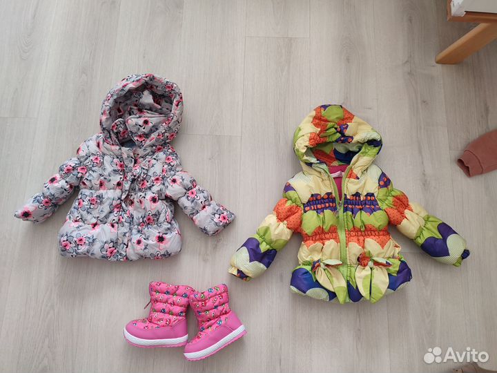 Вещи пакетом на девочку 80 86