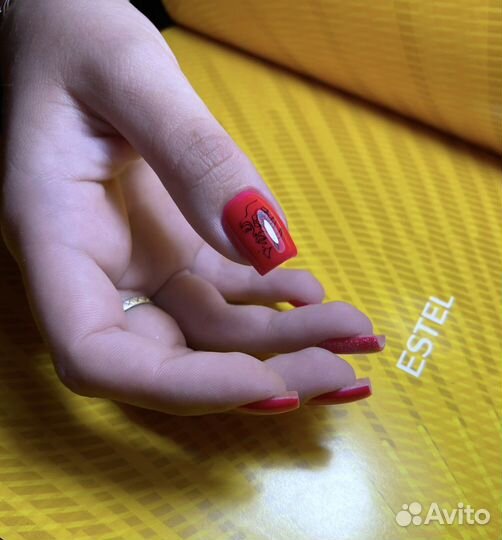 Маникюр покрытие гель лаком
