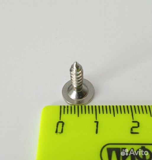 Толкатель мебельный 20 мм врезной с магнитом