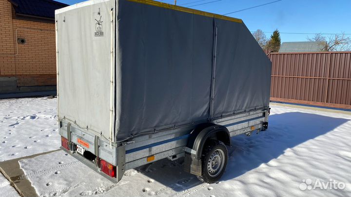 Новый прицеп пробег 500 км