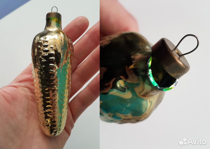 Елочные украшения неваляшка/ снеговик СССР