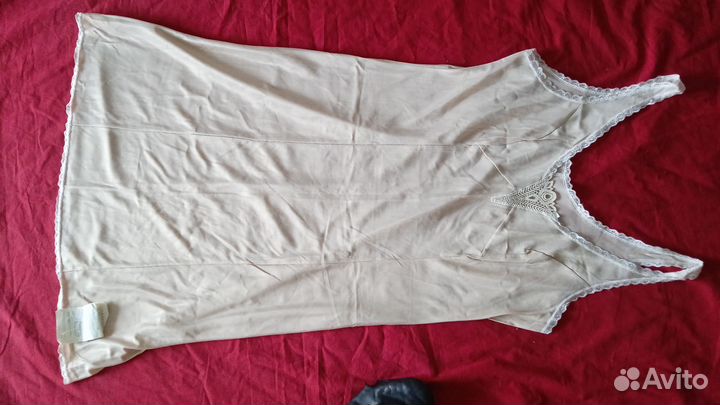 СССР винтаж комбинации вискоза, бюст-р, пояс110